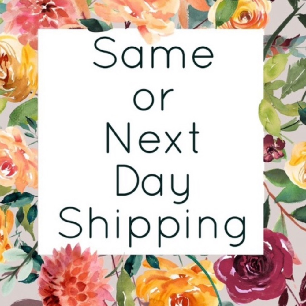 Same day shipping